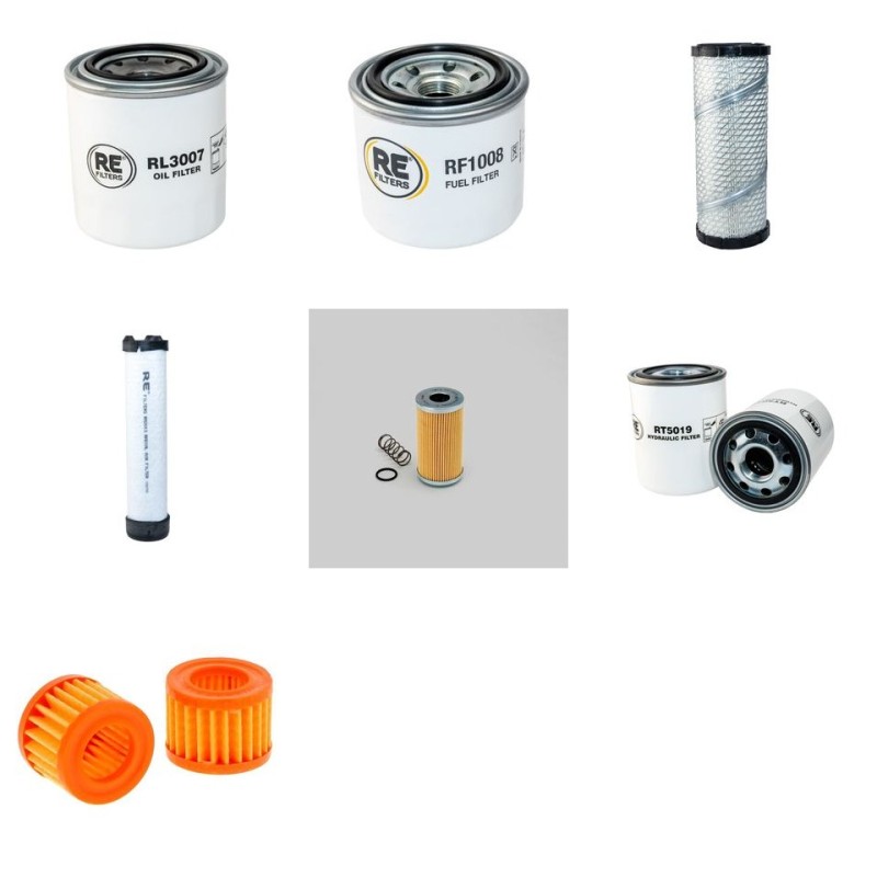 STI STEYR VSM 3 R Filter Service Kit w/Kubota D905 Eng.