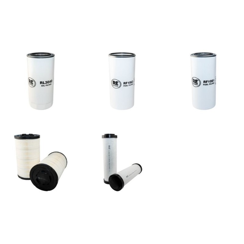 BOMAG BW 213 PDH-4 Filter Service Kit Air Oil Fuel Filters w/Deutz TCD2013L04/V2 Eng.   YR  2007-