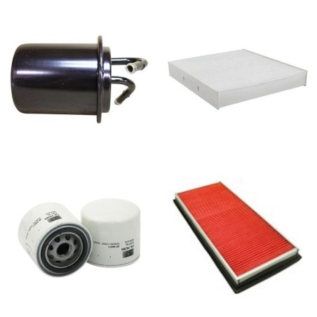 SUBARU FORESTER 2.0I 16V Filter Service Kit w/ EJ202 Eng.   YR  09.98-09.02 125 CH SF