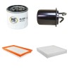 SUBARU FORESTER 2.0I TURBO Filter Service Kit w/ EJ205 Eng.   YR  10.98-02.01 170 CH SF