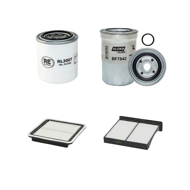 SUBARU FORESTER II 2.0 D Filter Service Kit      YR  10.08- 147 CH SH