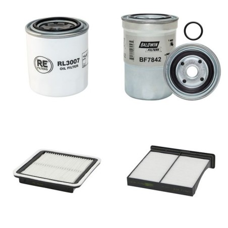 SUBARU FORESTER II 2.0 D Filter Service Kit      YR  10.08- 147 CH SH