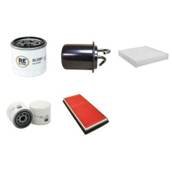 SUBARU IMPREZA 1.6 16V Filter Service Kit w/ EJ16 Eng.   YR  10.98-10.00 95 CH GC/GF/GFC