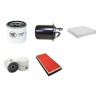 SUBARU IMPREZA 1.6 16V Filter Service Kit w/ EJ16 Eng.   YR  10.98-10.00 95 CH GC/GF/GFC