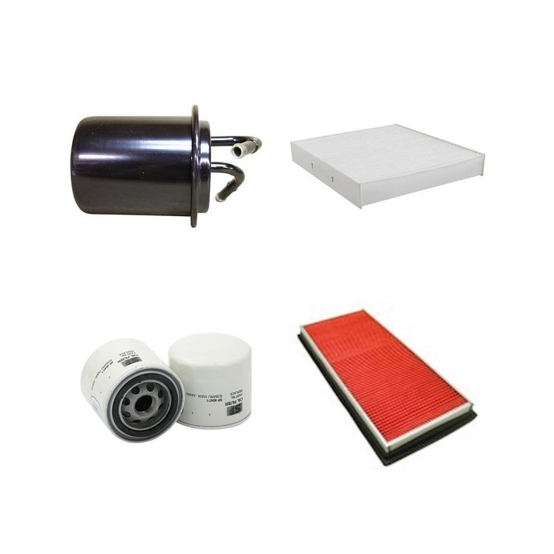 SUBARU IMPREZA 2.0 16V Filter Service Kit w/ EJ20 Eng.   YR  10.98-10.00 125 CH GC/GF/GFC