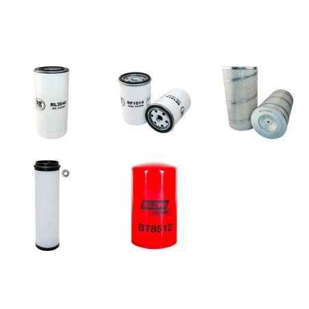 BOMAG BW 215 D/PD Filter Service Kit with Deutz F6L413 Eng
