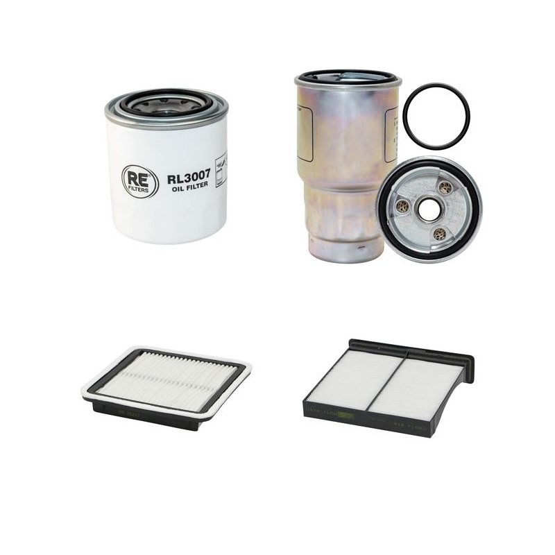 SUBARU IMPREZA III 2.0 D Filter Service Kit      YR  01.09- 150 CH
