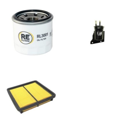 SUBARU JUSTY 1.2I 4WD Filter Service Kit w/ EF12 Eng.   YR  09.90-10.95  KA 8-KD 8