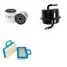SUBARU JUSTY 1.3 Filter Service Kit w/ G13BB Eng.   YR  10.00-11.03