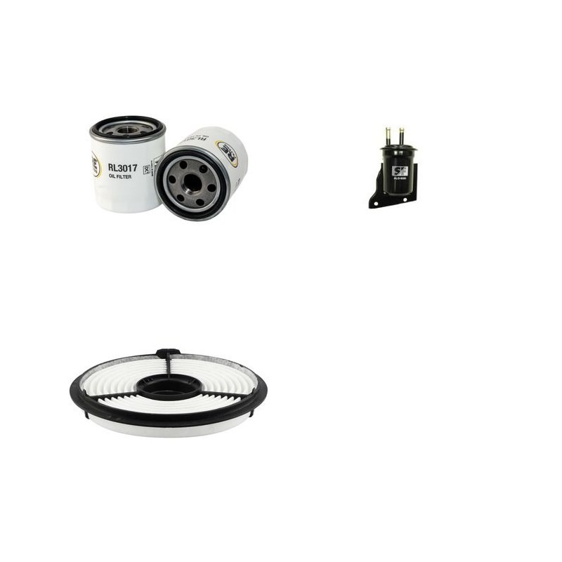 SUBARU JUSTY 1.3I Filter Service Kit w/ G13BA Eng.   YR  10.95-01.04  AF-AG 35