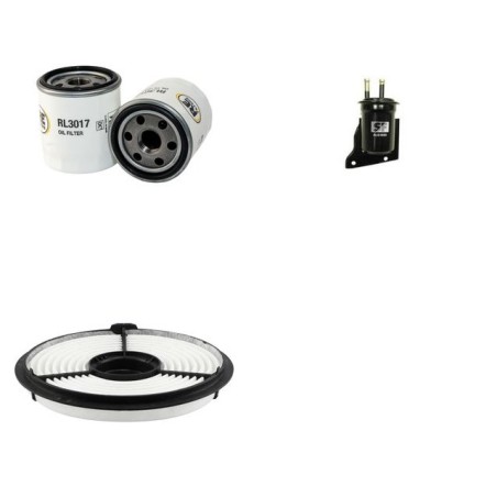 SUBARU JUSTY 1.3I Filter Service Kit w/ G13BA Eng.   YR  10.95-01.04  AF-AG 35