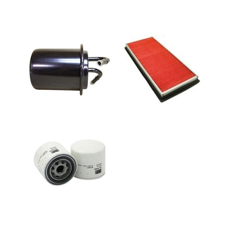 SUBARU LEGACY 1.8I 16V.4WD Filter Service Kit w/ EJ18A Eng.   YR  01.90-04.94  BC2-BJ3