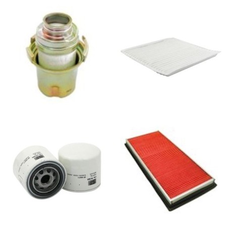SUBARU LEGACY 2.0 16V Filter Service Kit w/ EJ20 Eng.   YR  12.98-02.04 125 CH BE/BH