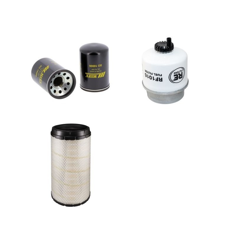 SULLAIR 175 H Compressor Filter Service Kit w/John Deere Eng.