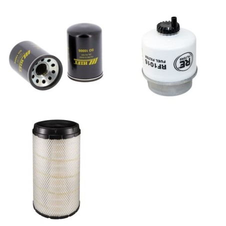 SULLAIR 175 H Compressor Filter Service Kit w/John Deere Eng.