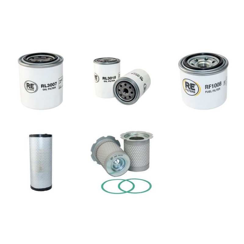 SULLAIR 45 II Filter Service Kit w/Kubota D1105E Eng. SN  47342-