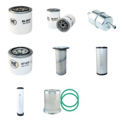SULLAIR 55 Compressor Filter Service Kit w/ Kubota D1703 Eng.