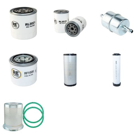 SULLAIR 65 K Compressor Filter Service Kit w/ Kubota V2203E Eng.