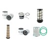SULLAIR 88 C Filter Service Kit w/CAT 8H3XL2 Eng.   YR  2009-