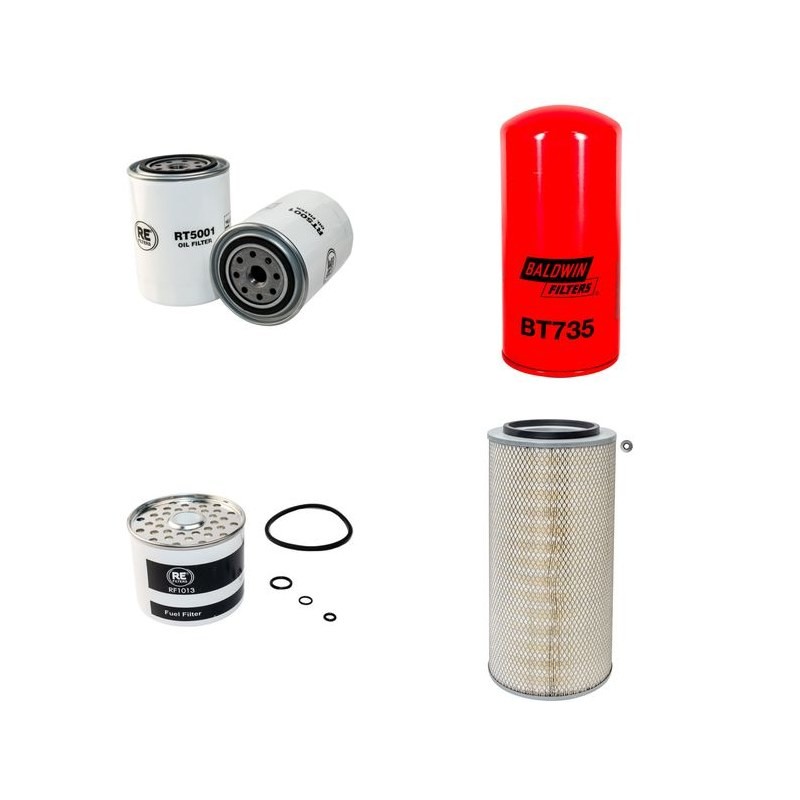 SULLAIR F 100 P Compressor Filter Service Kit w/ Perkins Eng.