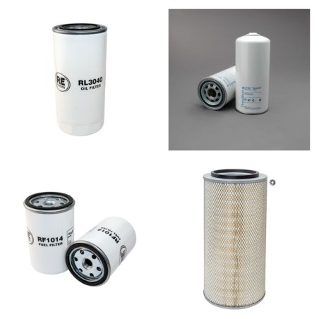 SULLAIR F 180 D/DN Compressor Filter Service Kit w/ Deutz F6L413R Eng.