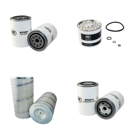 SULLAIR F 70 P Compressor Filter Service Kit w/ Perkins 4.236 Eng.