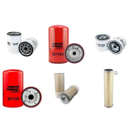 SUMITOMO SH 120 Filter Service Kit Air Oil Fuel Filters w/ISUZU  Eng.