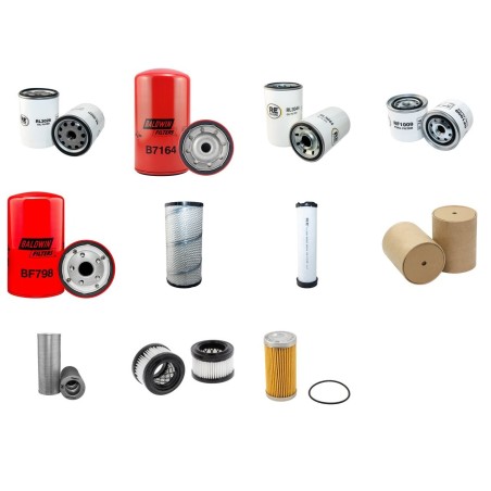 SUMITOMO SH 125 X-3 Filter Service Kit w/Isuzu Eng.