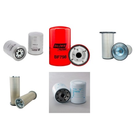SUMITOMO SH 200 Filter Service Kit Air Oil Fuel Filters w/ISUZU  Eng. SN  5157-