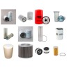 SUMITOMO SH 200-2 Filter Service Kit w/Isuzu Eng.