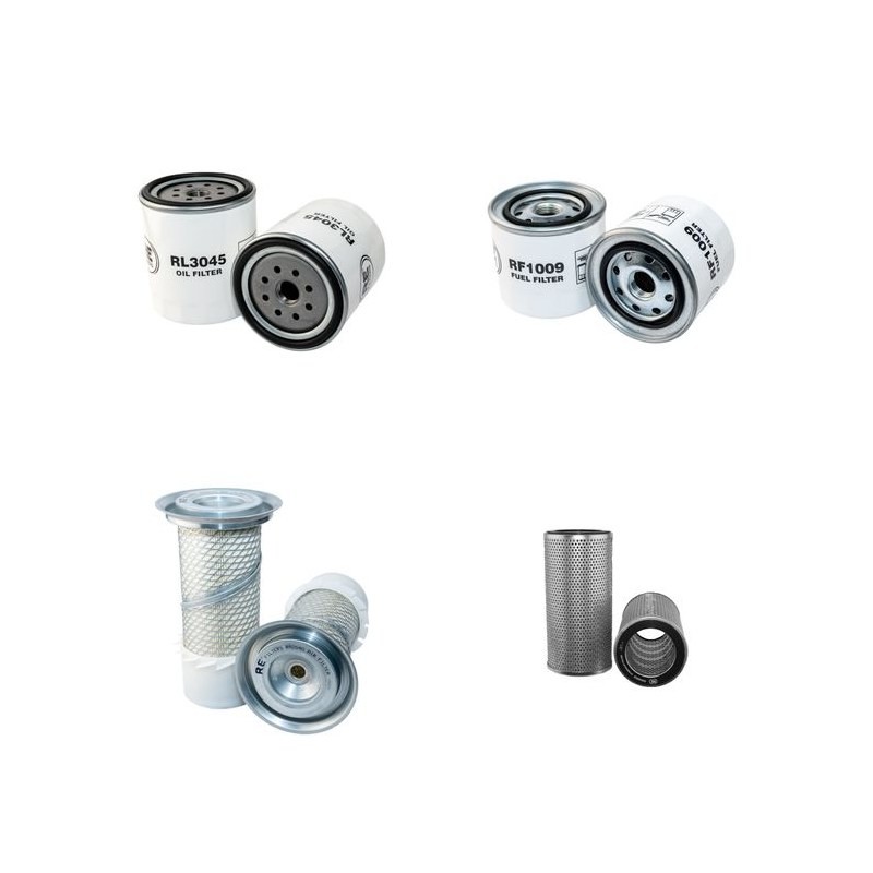 SUMITOMO SH 75 U Filter Service Kit Air Oil Fuel Filters w/ISUZU  Eng.