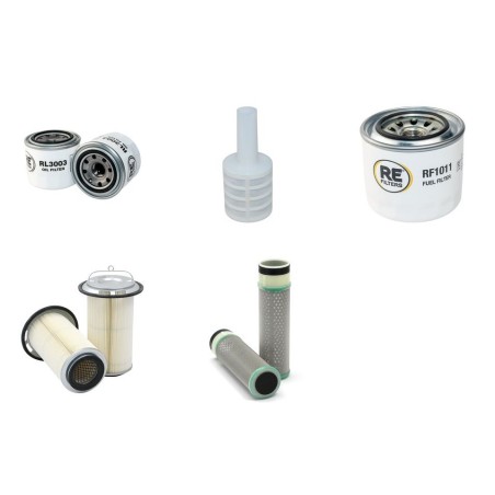 SUNWARD SWE 30 UB Filter Service Kit w/Yanmar 3Tnv88-Bssu Eng.