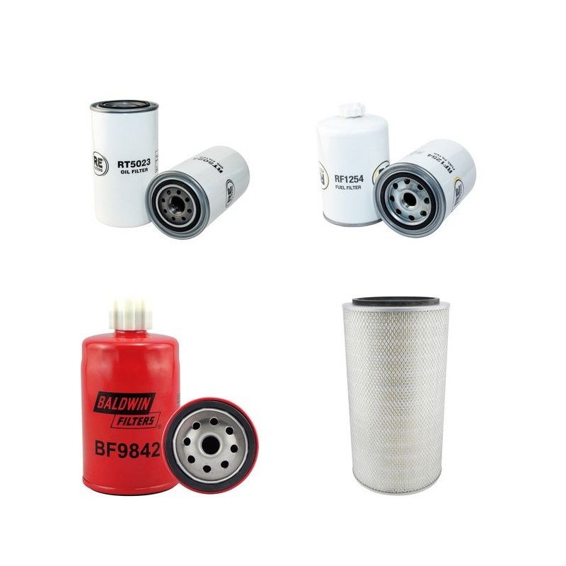 SU ZHOU JIN LONG 6791 Filter Service Kit w/CUMMINS  Eng.
