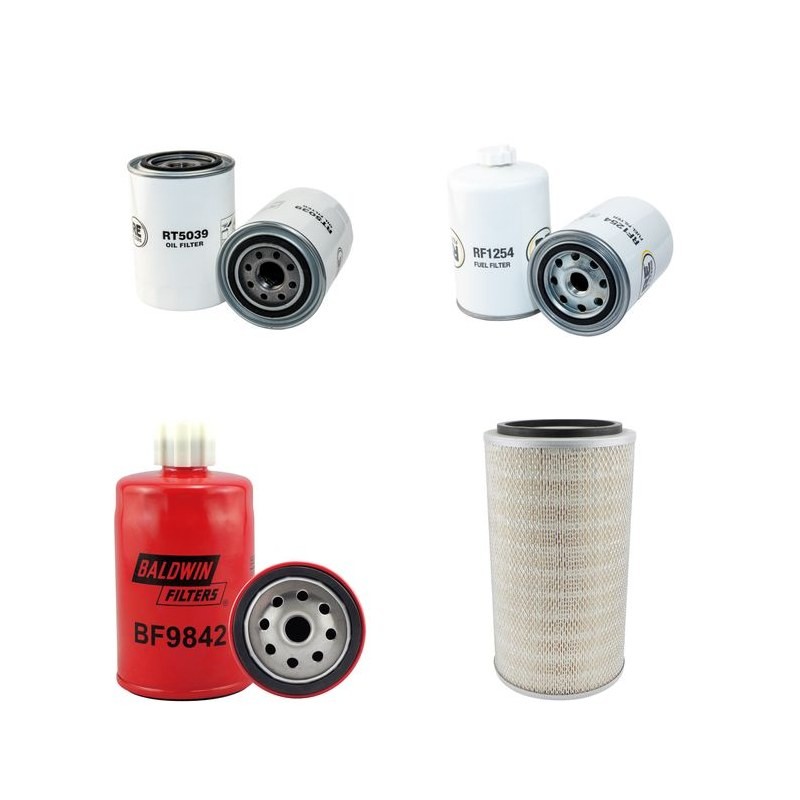 SU ZHOU JIN LONG XMQ 670 Filter Service Kit w/CUMMINS 4BTA3.9 Eng.