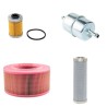 BOMAG BW 80 AD-2 Filter Service Kit with Hatz 1D80S Eng