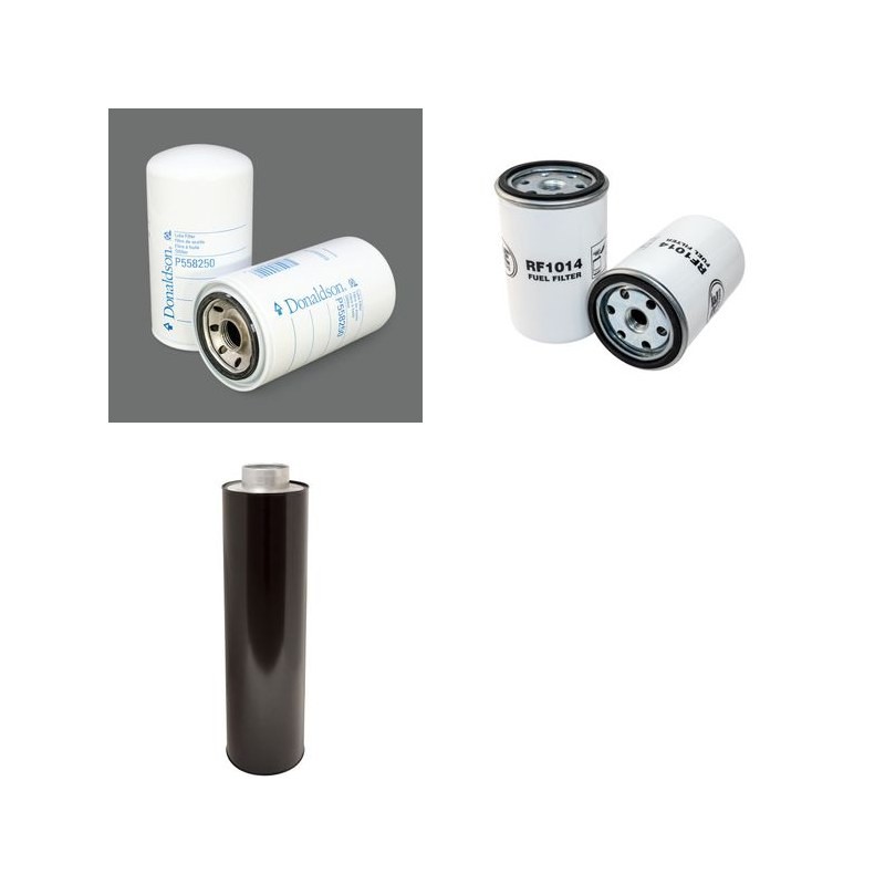AKERMAN H 16 Filter Service Kit Air Oil Fuel Filters w/VOLVO  Eng.