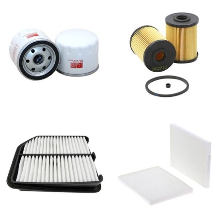 SUZUKI 4X4 GRAND VITARA 1.9 DDIS Filter Service Kit w/ F9Q Eng.   YR  10.05- 129 CH JT