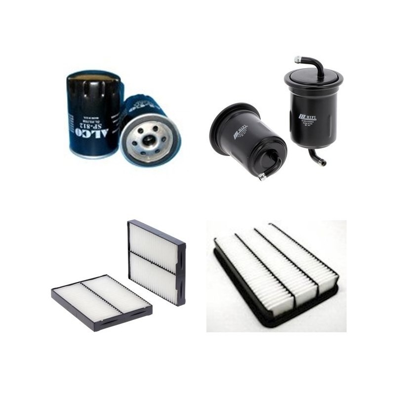 SUZUKI 4X4 GRAND VITARA 2.7 XL-7 Filter Service Kit w/ H27A Eng.   YR  04.03-09.05 184 CH XL7/FT/GT