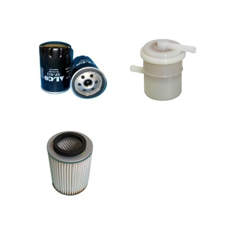 SUZUKI 4X4 SAMURAI SJ 410 1.0 Filter Service Kit w/ F10A Eng.   YR  11.88- 45 CH SJ 410 1/2