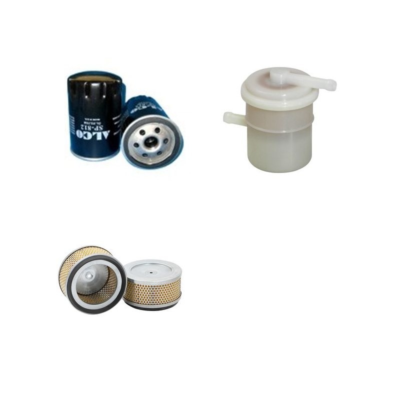 SUZUKI 4X4 SJ 413 1.3 Filter Service Kit w/ G13A Eng. SN  TYP 1 YR  09.84-12.88 64 CH SJ 50