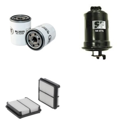 SUZUKI 4X4 VITARA 2.0 16V Filter Service Kit w/ J20A Eng.   YR  12.96-03.98 132 CH ET/TA51