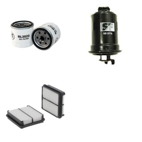 SUZUKI 4X4 VITARA CABRIO 2.0 16V Filter Service Kit w/ J20A Eng.   YR  12.96-03.99  ET/TA