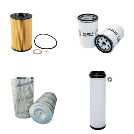 SVETRUCK 15120 Filter Service Kit Air Oil Fuel Filters w/MERCEDES  Eng.