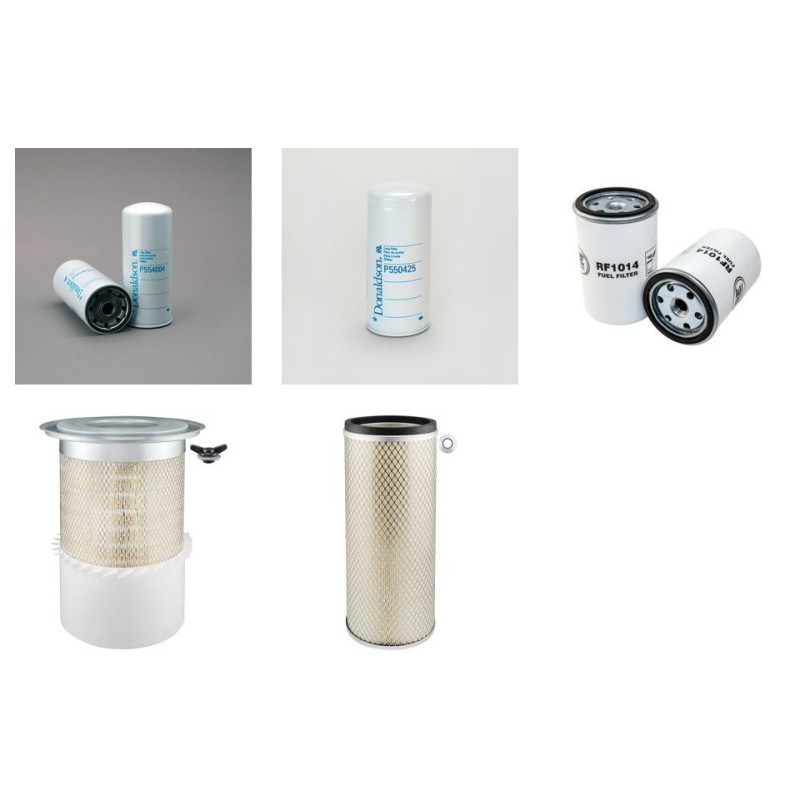 SVETRUCK 16120 Filter Service Kit Air Oil Fuel Filters w/VOLVO TD730VE Eng.