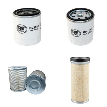 SYSTRA H 053 Filter Service Kit Air Oil Fuel Filters w/Deutz BF4L1011F Eng.   YR  2000-