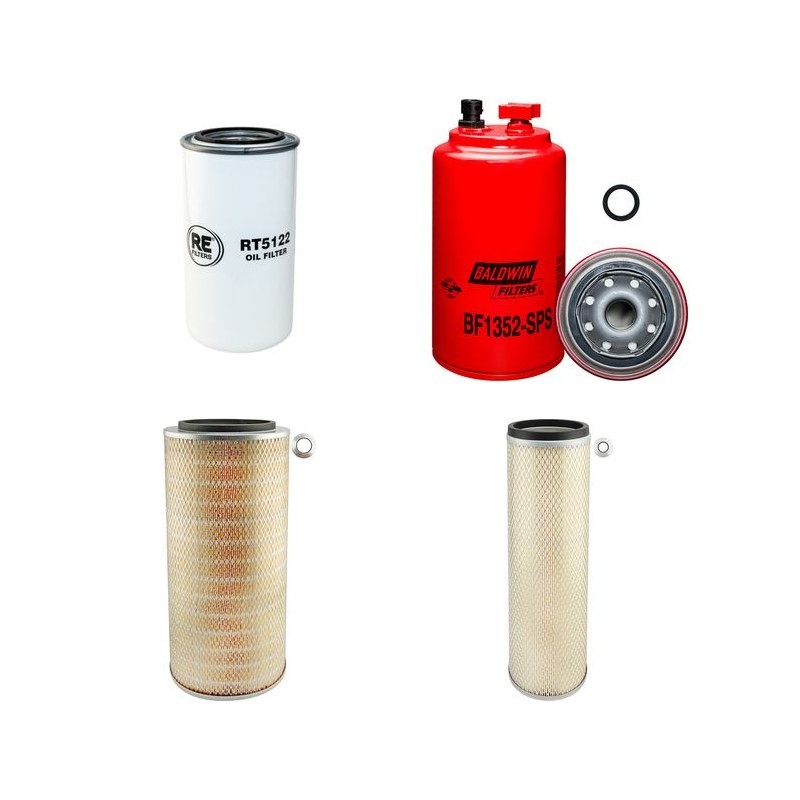 TADANO GR 300 EX Filter Service Kit Air Oil Fuel Filters w/Cummins QSB5.9 Eng.
