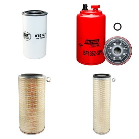 TADANO GR 300 EX Filter Service Kit Air Oil Fuel Filters w/Cummins QSB5.9 Eng.