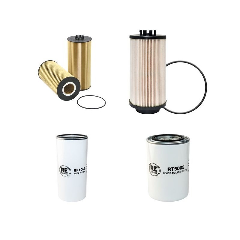 TADANO GT 600 EX Filter Service Kit w/MERCEDES OM457LA Eng.
