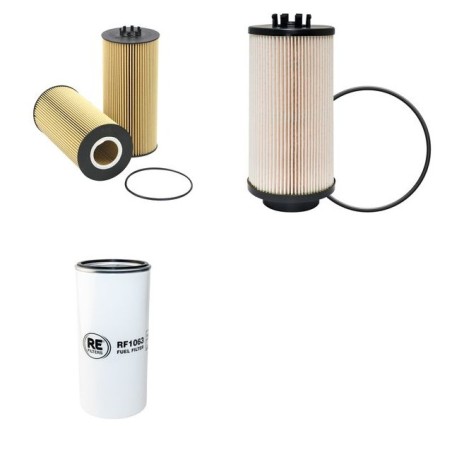 TADANO GT 600 EX Filter Service Kit Air Oil Fuel Filters w/MERCEDES OM457LA Eng.