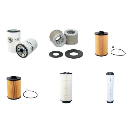 TAKEUCHI TB 1140 SERIE 2 Filter Service Kit Air Oil Fuel Filters w/ISUZU 4JJ1XYSB01 Eng. SN  51440001-